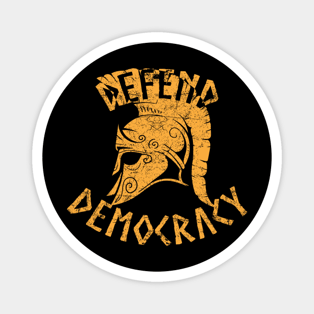 Defend Democracy Magnet by Doc Multiverse Designs
